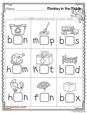 middle sounds 